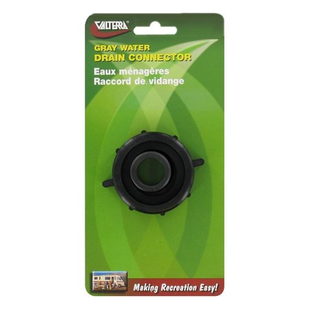 VALTERRA DRAIN CONNECTOR, 1-1/2IN X 3/4IN, CARDED T01-0094VP